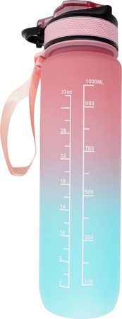 Bidon Cerex 1L Trizand różowo-błękitny 24497