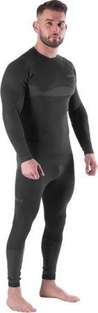 Bielizna termoaktywna męska koszulka Magnus Nils btk0464 czarna rozmiar 2XL/3XL