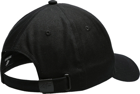 Czapka z daszkiem damska 4F F109 czarna 4FSS23ACABF109 20S