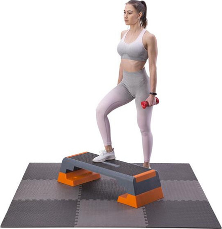 Mata puzzle 9 elementów 12mm HMS PREMIUM MP12 ciemno szara