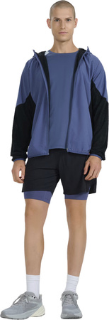 Bluza męska 4F M582 niebiesko-czarna 4FWAW25TFSWM582 32S