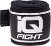 Bandaż bokserski owijki IQ VENDA 2,5M czarny