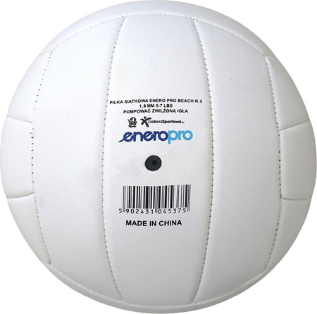 Piłka siatkowa Enero Pro Beach biała 1045375
