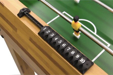 Stół do gry w piłkarzyki 121x61x79cm wooden