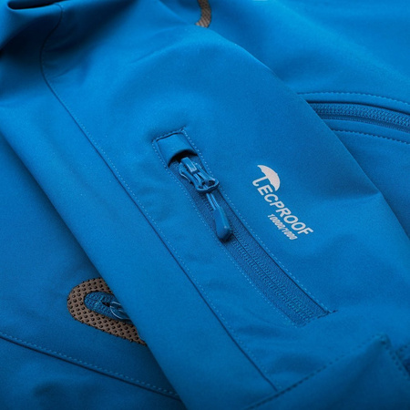 Męska kurtka przejściowa softshell membrana 10000mm Hi-Tec Nils granatowa rozmiar XXL