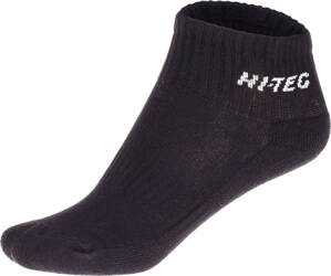 Skarpety za kostkę Hi-tec Quarro Pack czarny rozmiar 40-43