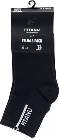 Skarpety do kostki Fitanu Felim 3 Pary bawełna rozmiar 43-46