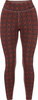 Damskie legginsy spodnie termoaktywne Kari traa Rose Light pant Hw brązowe rozmiar L
