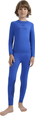 Bielizna bezszwowa dla chłopca 4F M248 kobalt 4FJWAW25USEAM248 36S