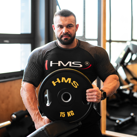Talerz olimpijski ogumowany 2 x 15 kg HMS TOG15 2 x 15 kg