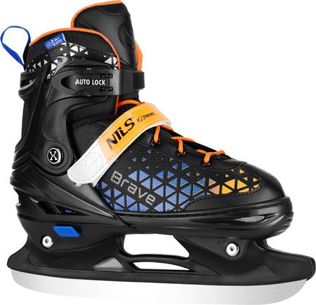 Łyżworolki rolki łyżwy 2w1 z wymienną płozą hokejową Nils Extreme NH18190A Brave rozmiar S 29-33