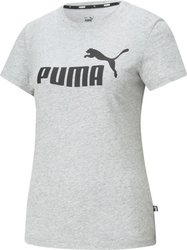 Koszulka damska Puma ESS Logo Tee szara 586774 04