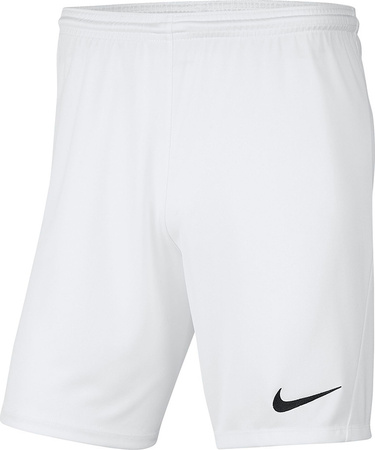 Spodenki treningowe krótkie męskie Nike Dry Park III NB K białe BV6855 100