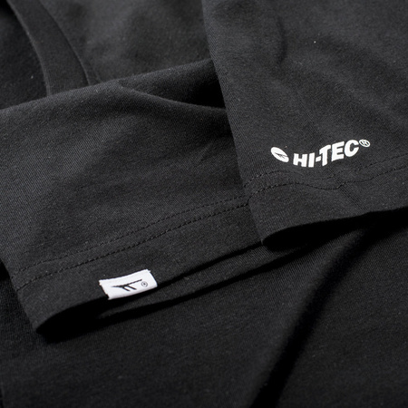 Koszulka t-shirt bawełniana męska Hi-tec Retro czarna rozmiar L