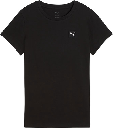 Koszulka damska Puma ESS Elevated Tee czarna 685016 01