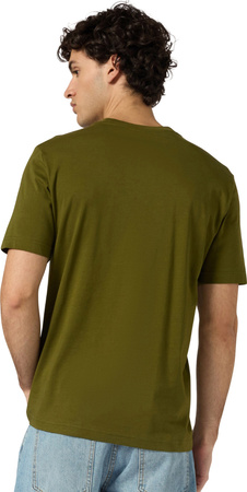 Koszulka męska Champion SS Tee oliwkowa 220273 GS585