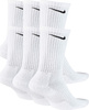 Skarpety Nike Everyday Cush Crew 6 par białe SX7666 100