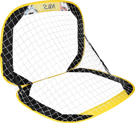 Bramka piłkarska samorozkładająca treningowa przenośna Nils BR2415 110×78×78 cm