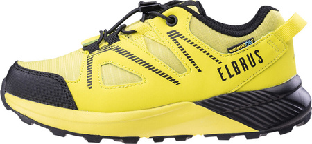 Dziecięce buty trekkingowe turystyczne górskie wodoodporne Elbrus Vapus żółte rozmiar 32