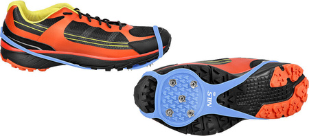 Raczki na buty nakładki antypoślizgowe Nils camp nc1709 niebieskie rozmiar S