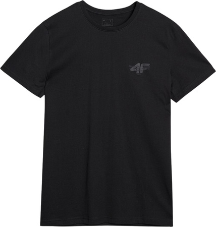 Koszulka męska 4F M1974 czarna 4FWSS25TTSHM1974 20S