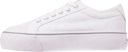 Buty damskie Kappa Boron Low PF biało-srebrne 243162 1015