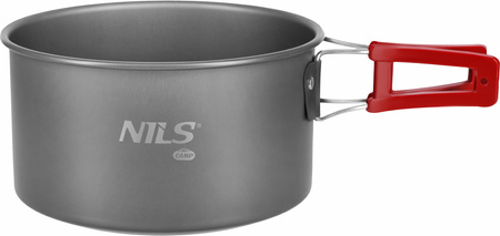 Garnek turystyczny kempingowy podróżny Nils Camp NC17119 aluminium 1,4 L 