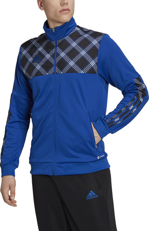 Bluza męska adidas Tiro Track niebieska HN5514