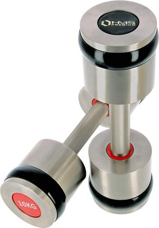 Hantla chromowana HMS Premium HH10 2x10 kg