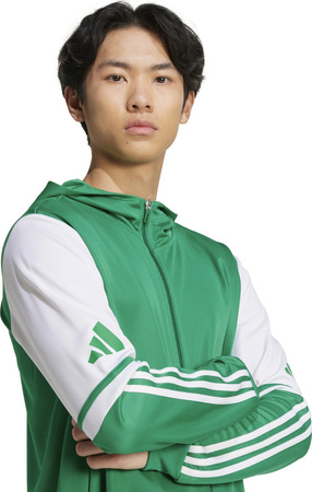 Bluza męska adidas Squadra 25 Hoody zielono-biała JP3164