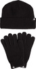 Komplet adidas czapka   rękawiczki czarny JN9443