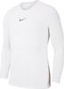 Koszulka dla dzieci Nike Dry Park First Layer JSY LS Junior biała AV2611 100