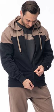 Męska bluza z kapturem bawełniana Hi-tec Hiba rozmiar XL