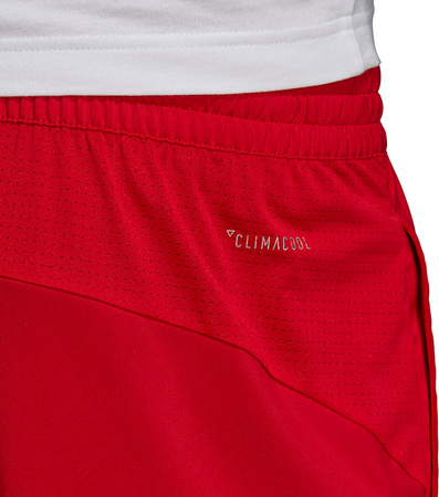 Spodenki treningowe krótkie męskie adidas D2M Cool Sho WV czerwone FM0189