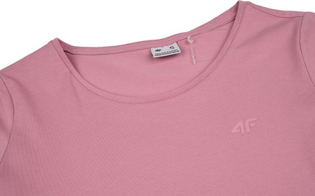 Koszulka damska 4F jasny róż H4Z22 TSD350 56S