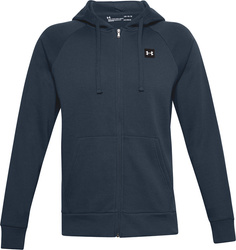 Bluza męska Under Armour Rival Fleece FZ Hoodie granatowa 1357111 408