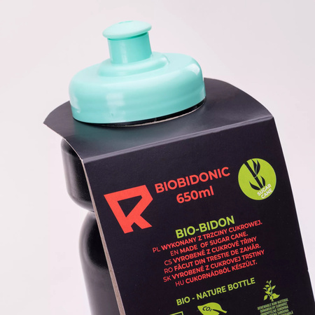 Bidon rowerowy butelka na wode Radvik Biobidonic pojemność 650 ml