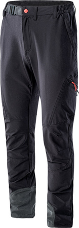 Męskie spodnie turystyczne trekkingowe techniczne Pro Guard Light Pants czarny rozmiar XXL