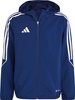 Kurtka dla dzieci adidas Tiro 23 League Windbreaker granatowa IA1627