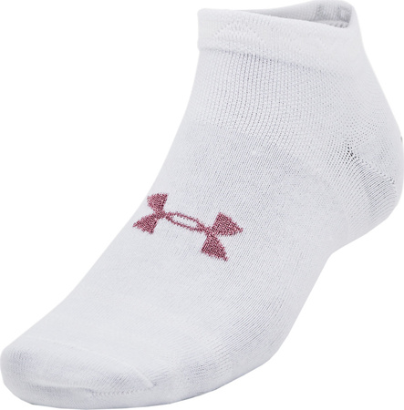 Skarpety Under Armour Essential Low 3 pary białe 1382958 100