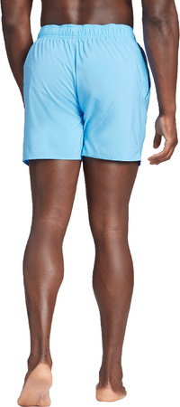 Spodenki kąpielowe szorty kąpielówki męskie adidas Solid CLX Short-Length błękitne IR6220
