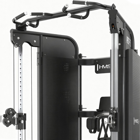 ARES PRO BRAMA DO ĆWICZEŃ Z WYCIĄGIEM I STOSEM COMMERCIAL HMS