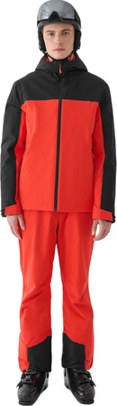 Kurtka narciarska męska 4F M579 czerwona 4FWAW24TTJAM579 62S