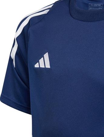 Koszulka dla dzieci adidas Tiro 24 Jersey granatowa IS1029
