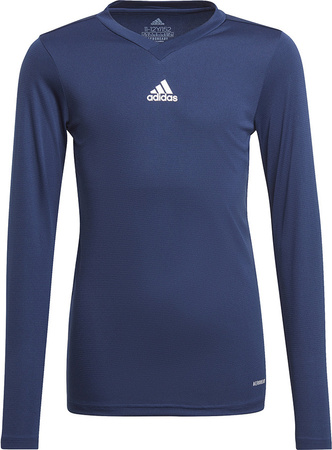 Koszulka termoaktywna dla dzieci adidas Team Base Tee granatowa GN5712