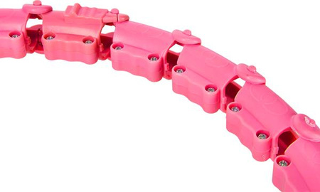 Hula hop z wypustkami i obciążnikiem One Fitness