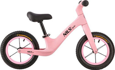 Rowerek biegowy Nils fun rb100 pink