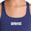 Dziecięcy strój kąpielowy Arena Girl's Team Swimsuit Swim Pro Solid navy-white rozmiar 128 (8-9)