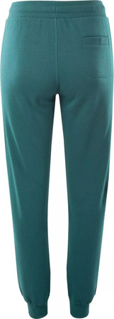 Damskie spodnie dresowe joggery Hi-tec Lady Melian bawełniane ocieplane turkusowe rozmiar S