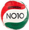 Piłka siatkowa NO10 Smash biało-zielono-czerwona